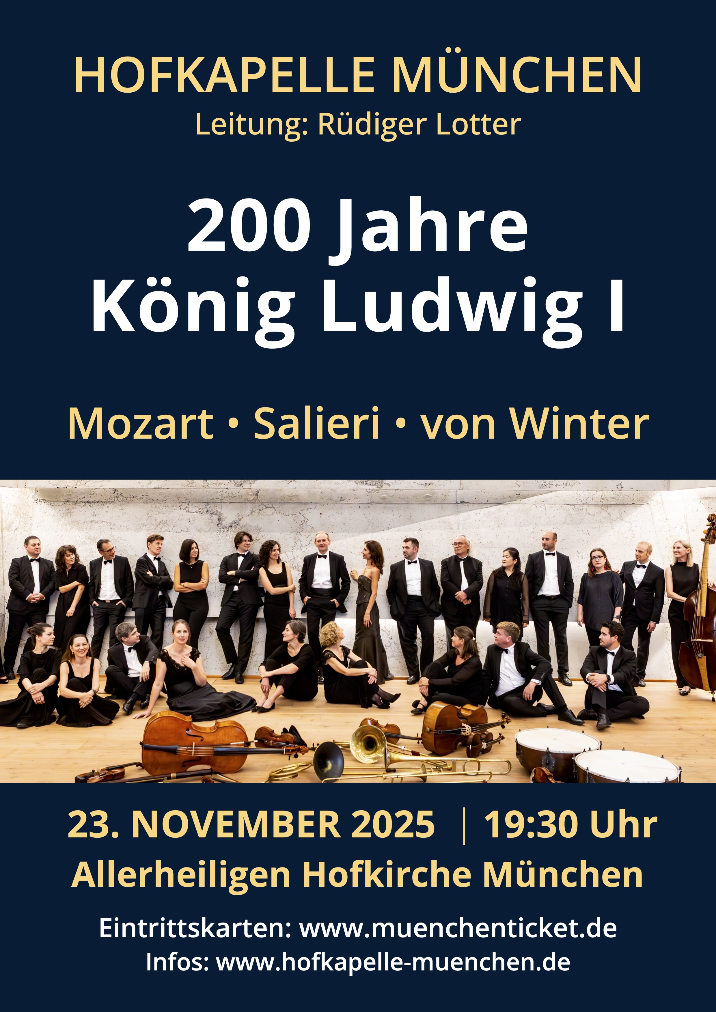 Festkonzert für König Ludwig I